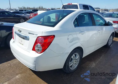 2012 Chevrolet Sonic 2Lt z USA, uszkodzony, nr VIN 1G1JC5SHXC4114525